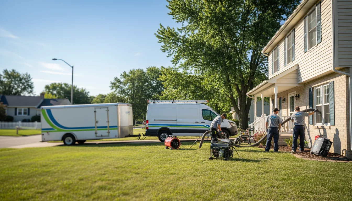 Flooded Basement Restoration And Cleanup With Repair in Toivola, MI near me